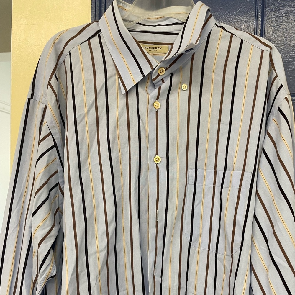 Burberry Dress Shirt Size XL